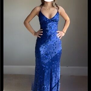 Stunning Blue Prom Dress